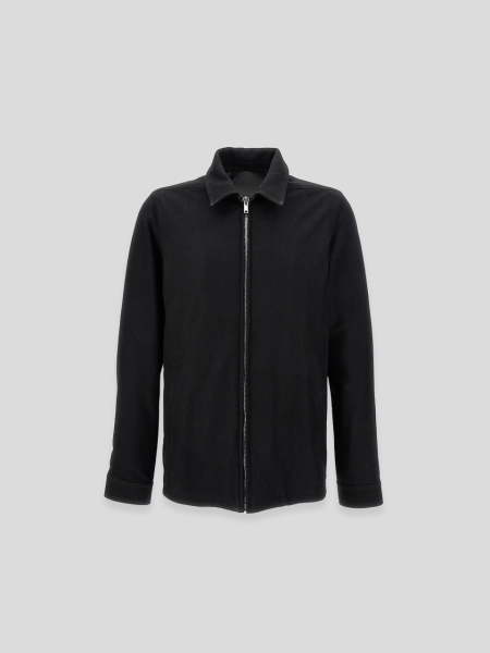 Brad Leather Jacket - black