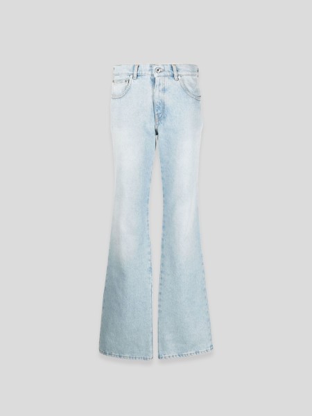  Flared Jeans - light blue