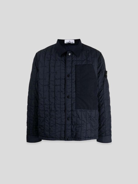 Quilted Jacket - blue