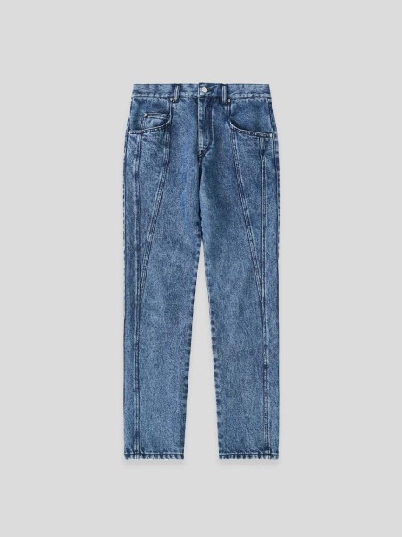 Vikira Straight Jeans - blue