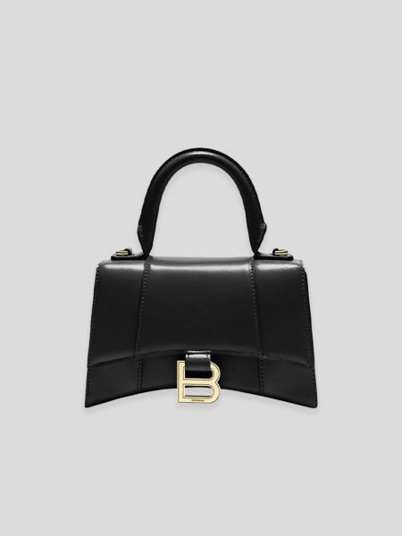Hourglass XS Handbag Box - black