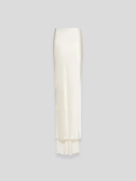 Madeleen X-Long Skirt - white