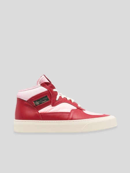 Cabriolets High Top Sneakers - red white