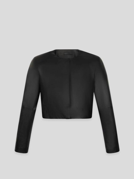 Bor Leather Jacket - black