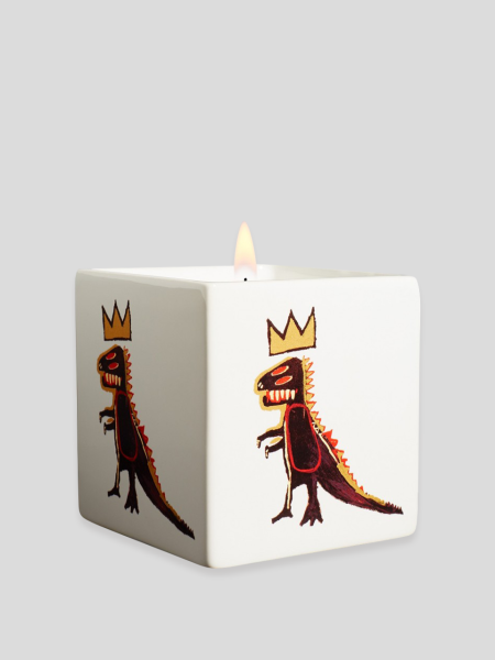 Basquiat Gold Dragon Candle - -