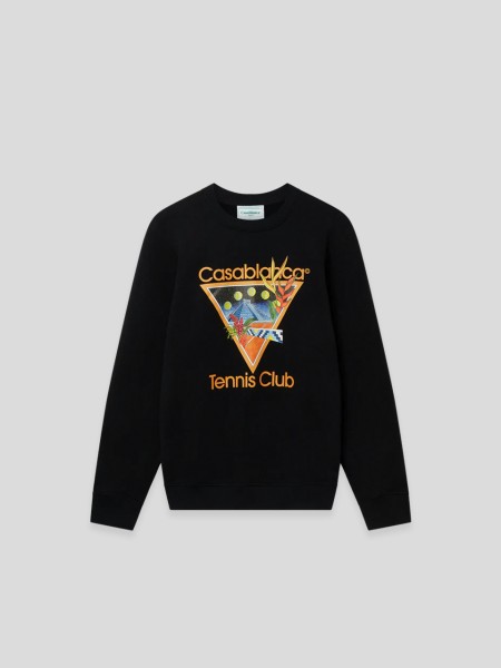 Tennis Club Icon Sweatshirt - multi black