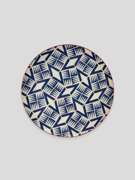 Tarascon Dinner Plate - blue