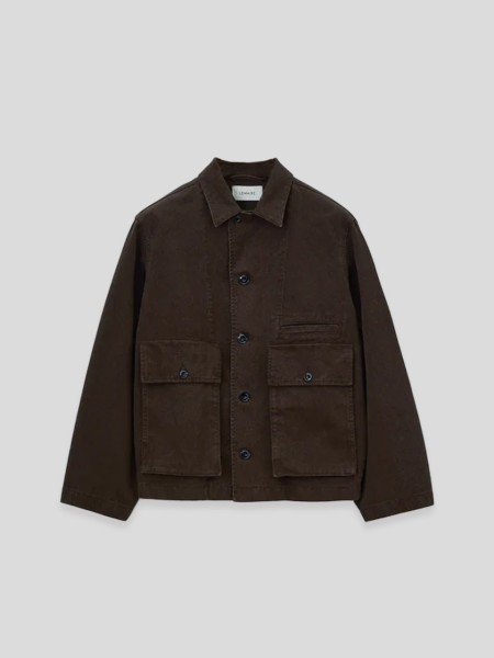 Boxy Jacket - dark brown