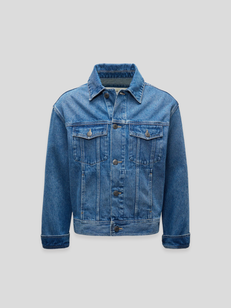 Classic Trucker Jacket - blue