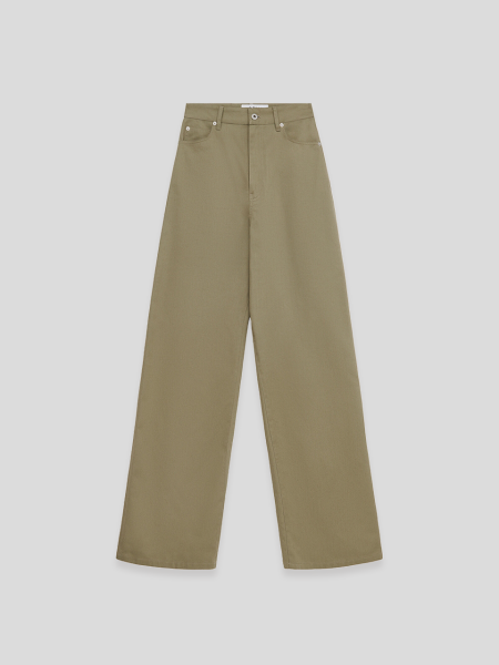 High Waisted Trousers - green