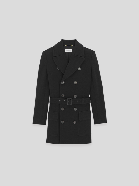 Saharienne Double-Breasted Jacket - black