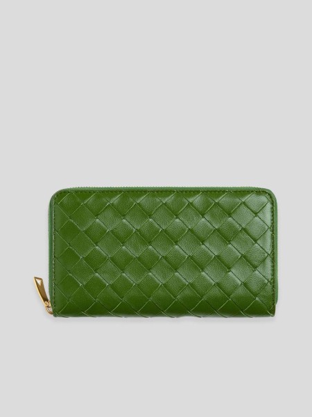 Zip Around Wallet - green