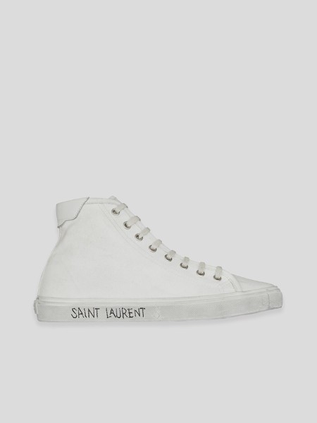 Malibu Mid-top Sneakers - white