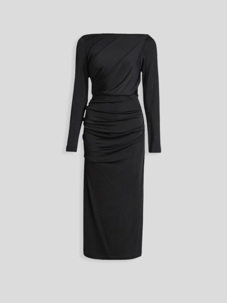 Hunewa Dress - black