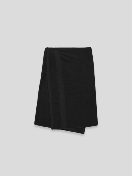 Towel Skirt - black