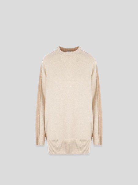 Sweater - multi beige