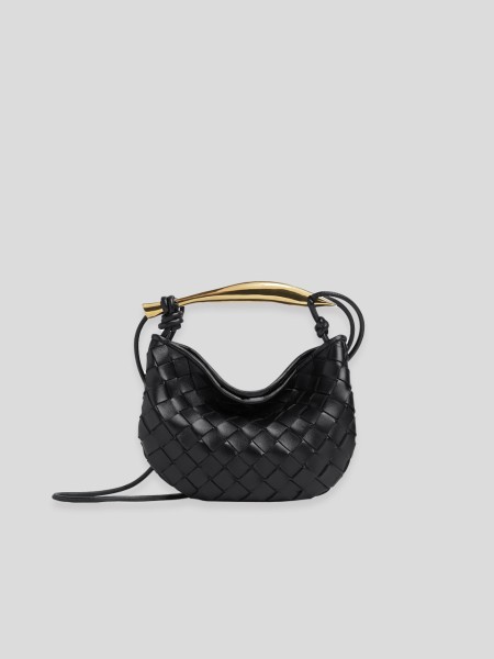 Mini Sardine Handbag - black