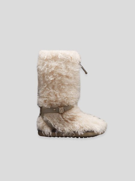 Beverly Snow Boots - natural