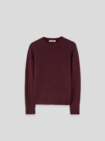 Knit Sweater - bordeaux