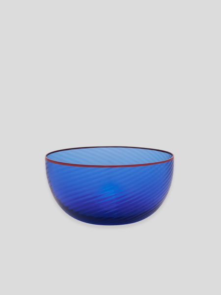 Salon Murano Glass Bowl - dark blue