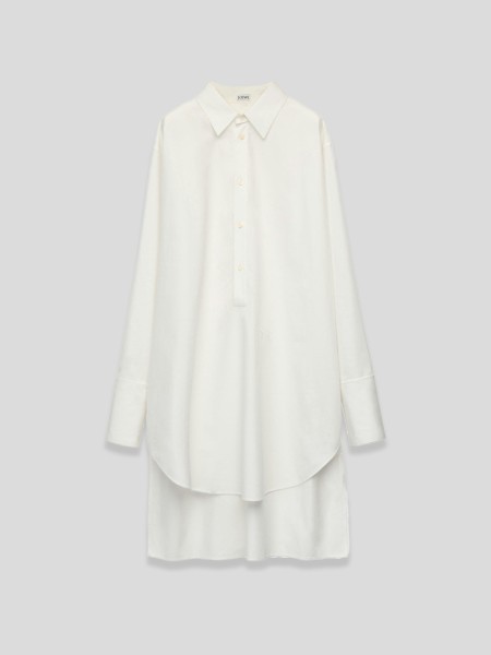 Shirt Dress - white