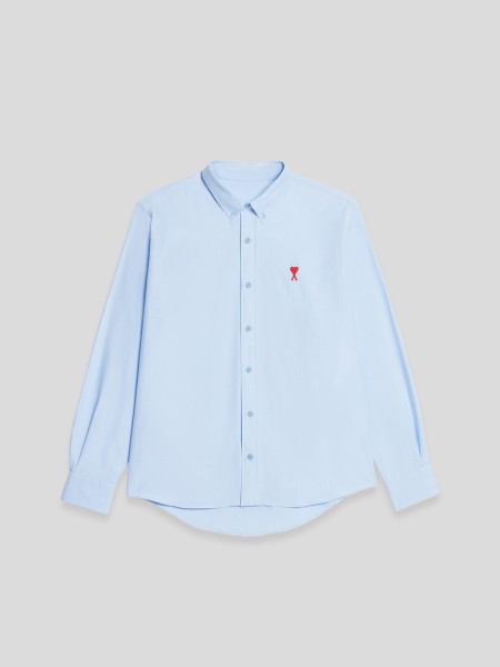 Button Down Ami de Coeur Shirt - light blue
