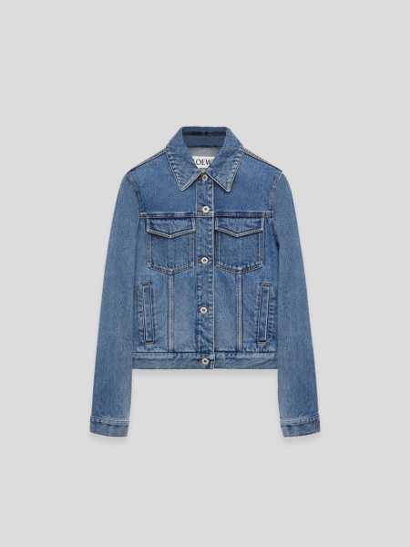 Anagram Jacket - denim blue