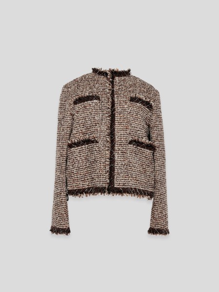 Tweed Jacket - brown