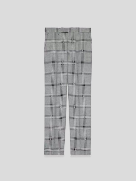 Tailored Trousers - black grey
