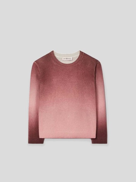 Dip-Dye Sweater - pink