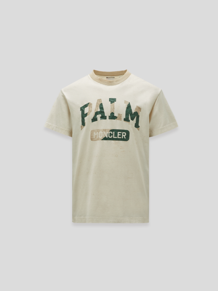 Moncler x Palm Angels Logo T-Shirt - white