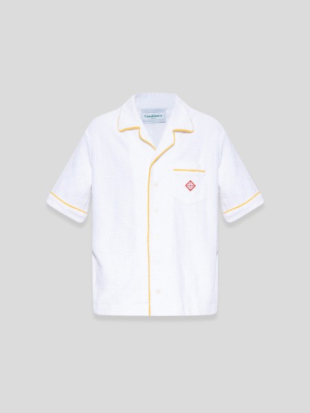 Terry Cuban Shirt - white