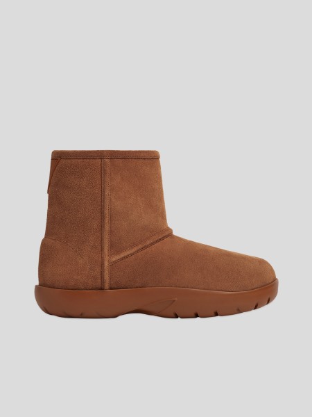 Snap Ankle Boot - caramel