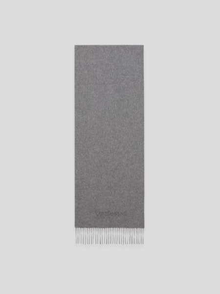 Cashmere Scarf - dark grey