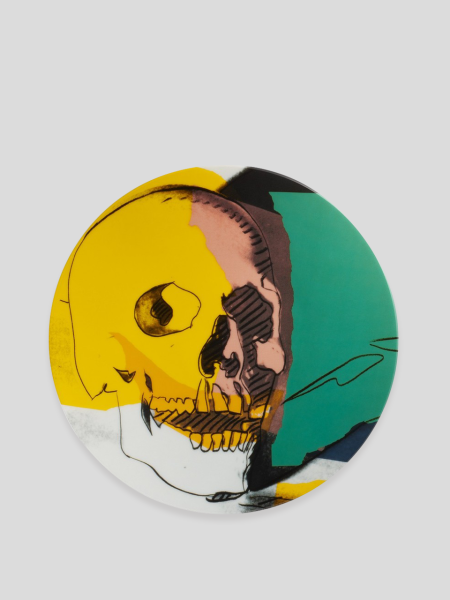 Andy Warhol Skull Plate 21cm - -