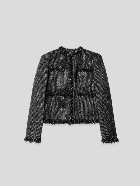 Tweed Jacket - black