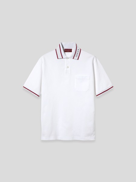 Polo Shirt - multi white