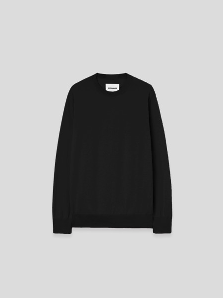 Wool Sweater - black