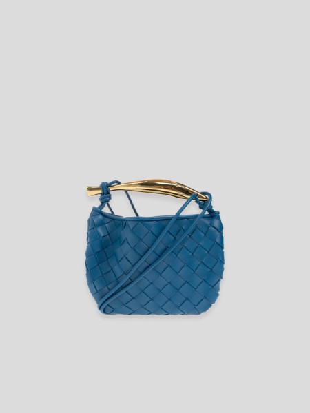 Mini Sardine Handbag - blue
