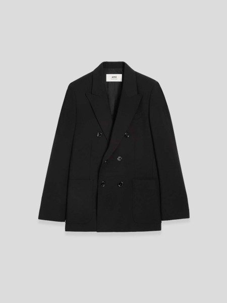 Double Breasted Jacket - black