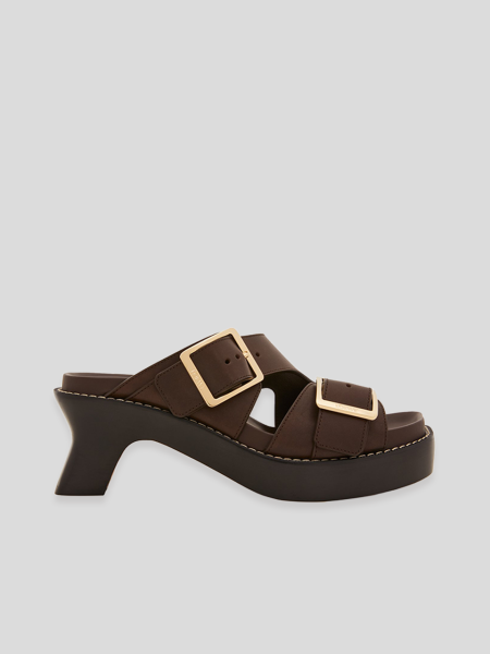 Ease Heel Slide - brown