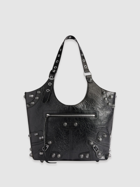 Le Cagole M Carry All Tote - black