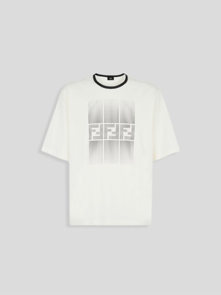 T-Shirt Printed FF Detail - white