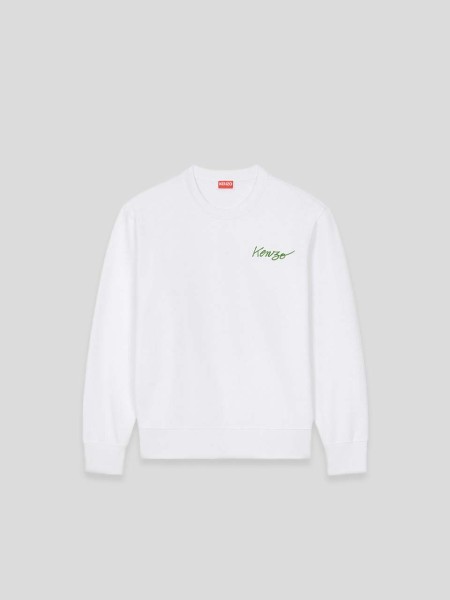 Poppy Sweatshirt - white