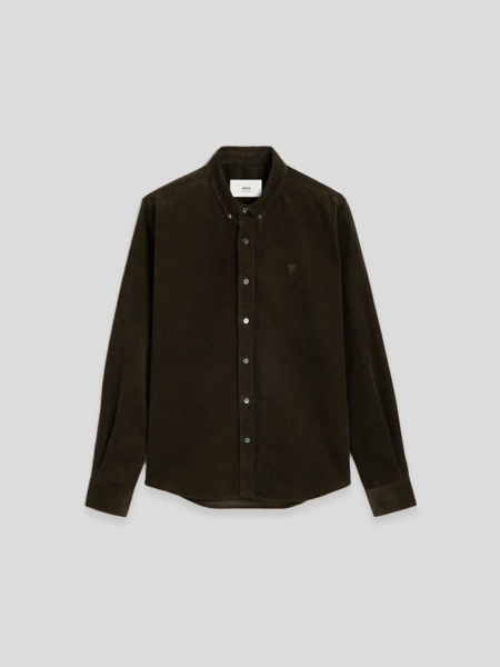 Classic Fit Shirt - dark brown