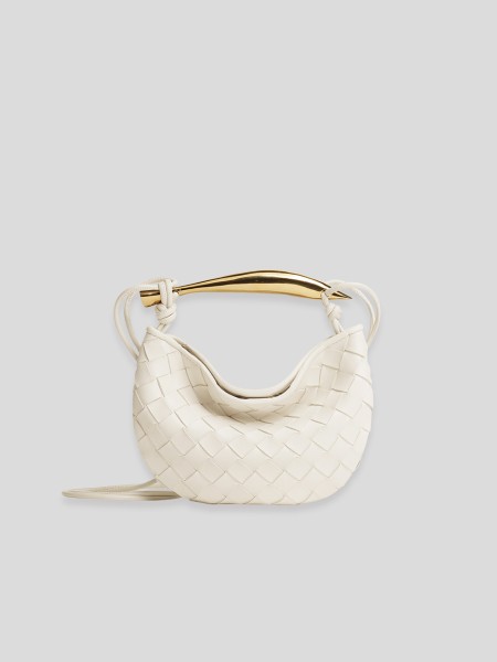 Mini Sardine Handbag - white