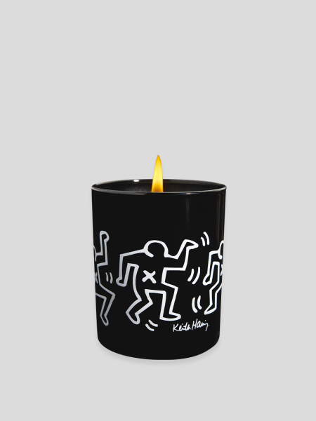 Keith Haring White Men Candle - -