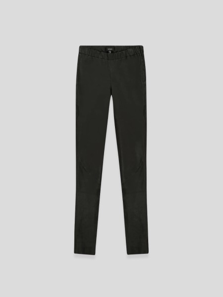 Roche Leather Pants - black