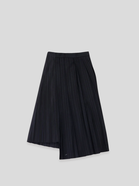 Chalk Stripe Skirt
