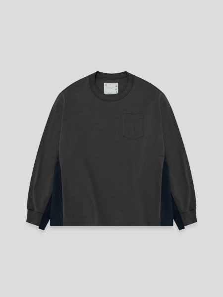 Pocket L/S T-Shirt - grey